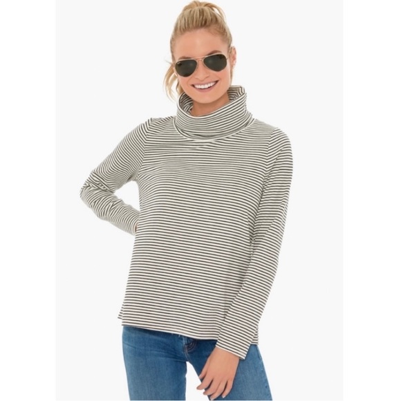 Tuckernuck Pomander Place Langley Roll Neck Top - Picture 1 of 7